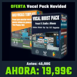 Vocal Boost Pack + Gold Vocals (Más popular)