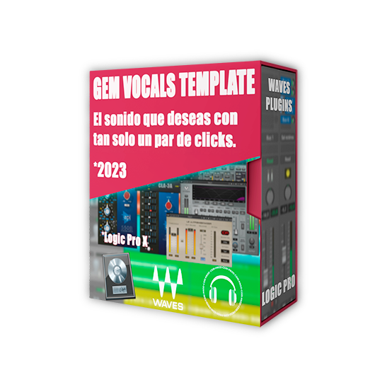Preset voces Logic Pro con Waves (cadena de mezcla vocal) - Coriprod