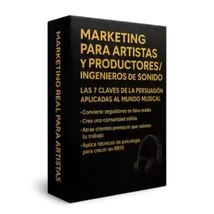 Curso para ganar fans como artista y tener clientes siendo productor musical