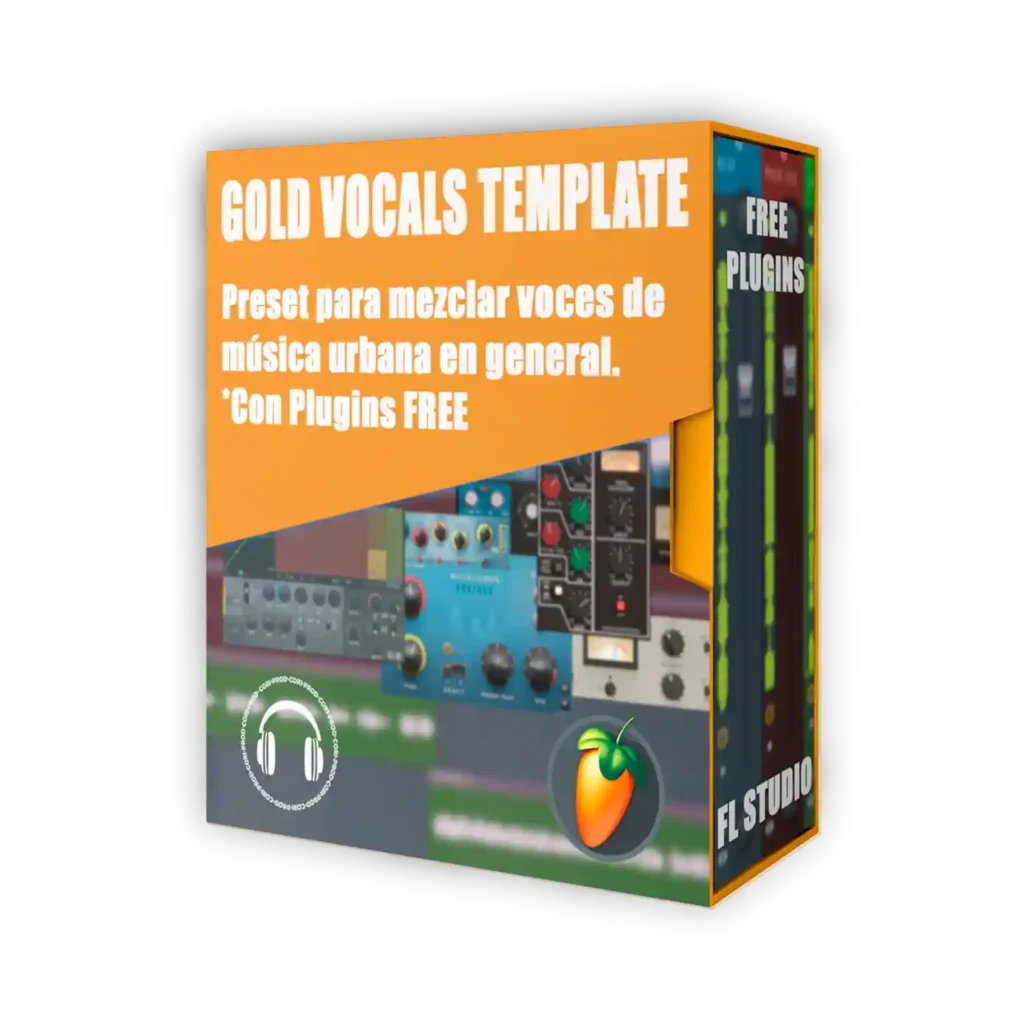 Preset mezcla vocal FL Studio con plugins gratis (alternativas tipo Waves) - Coriprod