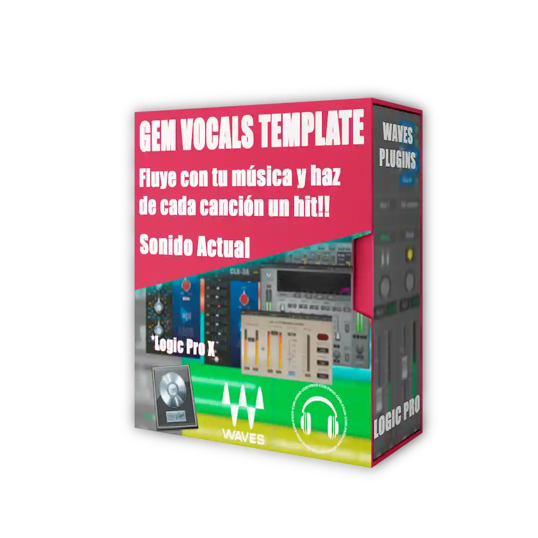 Plantilla para mezclar voces en Logic Pro con Plugins Waves