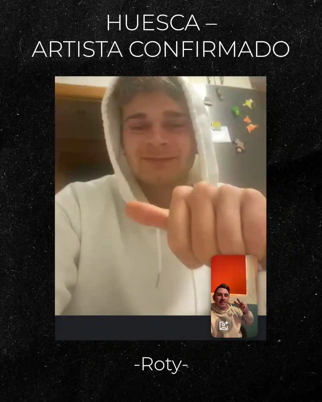 Artista Confirmado Coriprod Van Tour 2026 - Roty